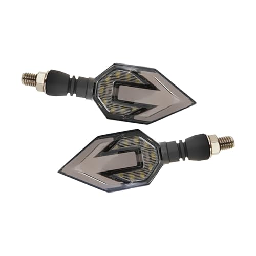 Intermitentes de moto para sustituir pilotos averiados con lámparas universales de 12V blancas