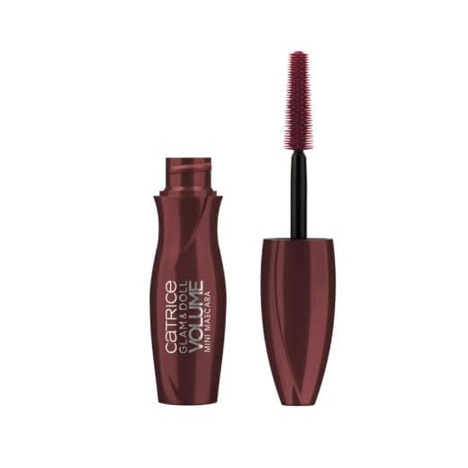 Catrice Cosmetics Mini máscara de pestañas Volumen ETERNAL RED Glam & Doll, dar volumen, definir, alargar, mate, 5.5 ml