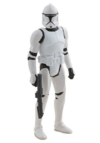 Figura Clone Trooper de Star Wars Saga Legends coleccionable de 10cm