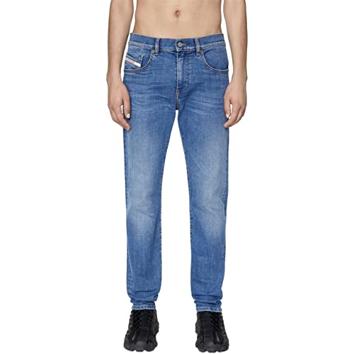 DIESEL pour des Hommes Jean Slim D-Strukt, Bleu, 30W x 32L