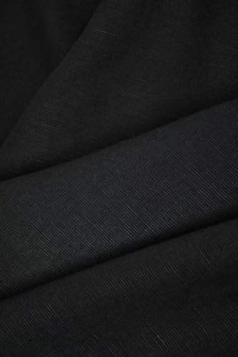 Image of SNITCH Men Casual Shirt | Regular Fit Full Sleeve Spread Collar Solid Pattern | Breathable Cotton Linen Blend & Lightweight Fabric for Summer, Vacation & Smart Casual Wear