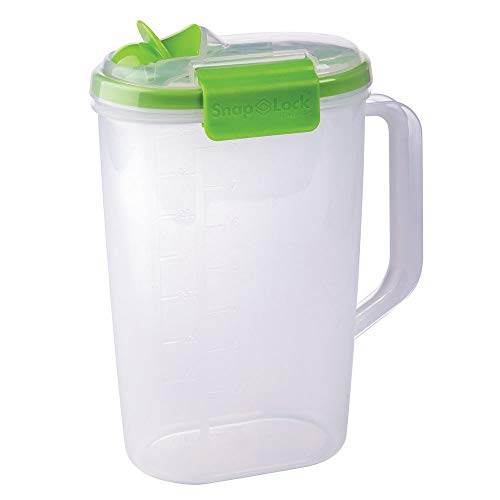 Jarra C/Tampa - 2l Progressive Transparente/Verde