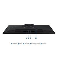 Samsung Odyssey G50F Gaming Monitor, PC-Bildschirm, 27 Zoll, IPS-Panel – Ansicht 9