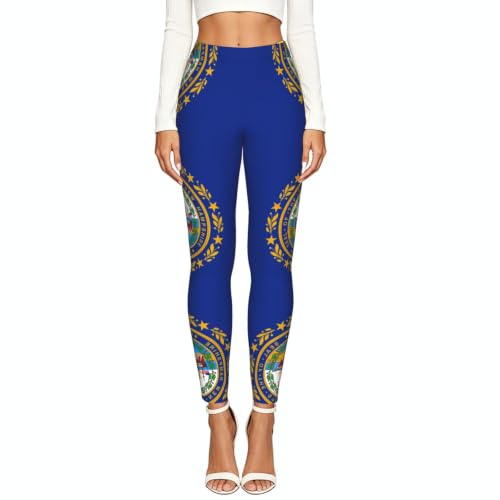 Leggings para mujer New Hampshire pantalones deportivos elásticos mallas gimnasio y running 2