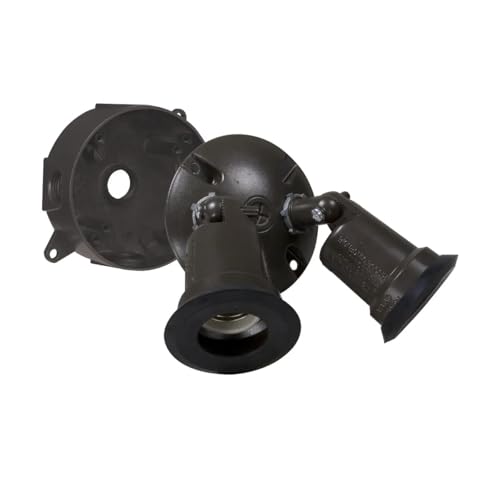 Hubbell LT233Z Bell Traditional Outdoor Flood Light Kit Bronze