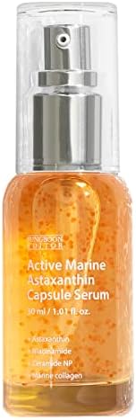 ctive Marine Astaxanthin Capsule Serum Melasma Care Bright Skin Vitamin Skin Care Natural Moisturizing 30ml/1.01fl.oz