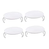 Holibanna 4 Stück Teiliges Mikrowellen Dampfgarer Regal aus Hochwertigem Material Hitzebeständiges...