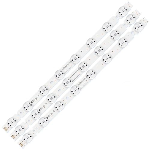 Tira de retroiluminación LED 520 mm para repuesto de pantalla de televisión 50UK6750PLD de 8 LED
