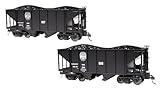 Bachmann 27902 Spectrum On30 2-Bay Hoppers East Broad Top #807 & #808 Acorn Logo