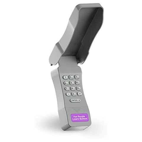 Refoss Wireless Garage Door Keypad, 315MHz Purple Learn Button Chamberlain/LiftMaster/Craftsman, Keyless Entry for 3 Garage Doors Cover