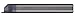Micro 100 FG-750-187X Grooving Tool - Face Grooving, 3/16" Width, 150" Proj, 3/4" Min Bore Dia, 525" Max Bore Depth, 3/8" Offset, 3/4" Shank Dia, 4" OAL, AlTiN