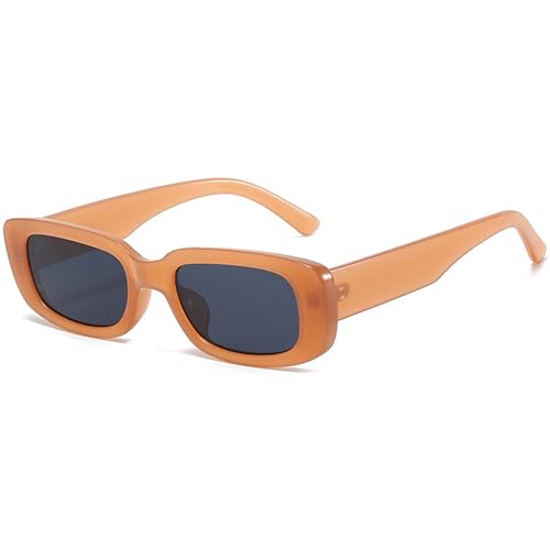 Image of Kursan Small Rectangle Sunglasses for Women Men Square Frame Sun Glasses - 100% UV400 Protection
