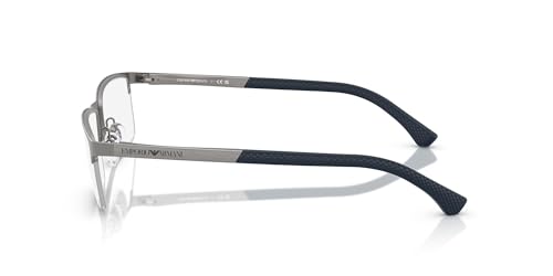 Image of Emporio Armani Mens EA1041 Rectangular Prescription Eyewear Frames