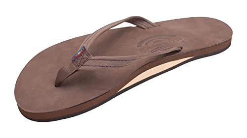 Image of Rainbow Sandals Women's Single Layer Leather Sandal Narrow Strap