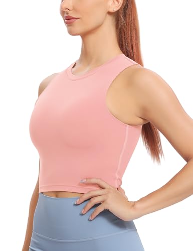 Image of Natural Feelings Nudi Sports Bras for Women Removable Padded Yoga Tank Tops Sleeveless Fitness Workout Crop Tops