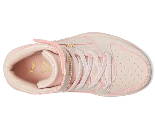 Image of PUMA Kids' Rebound Layup Mid Hook and Loop Sneakers