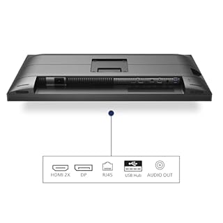 Philips 273S1 - Monitor docking da 27 pollici, FHD, USB-C docking 65W PD, IPS, TUV Eye comfort, regolabile in altezza, altoparlanti, senza sfarfallio (1920x1080, 300cd/m², HDMI 1.4/DP 1.2/USB-C, RJ45)