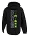 John Deere Vintage Tms Hooded Sweatshirt Hoodie-Black-XXl