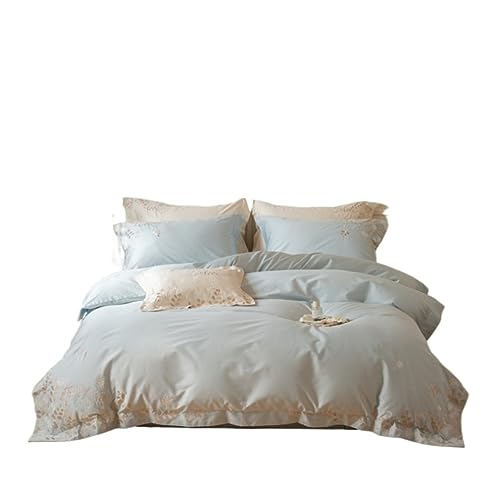 Ensemble de couette tfbhl complet avec housse de couette bicolore et taies d'oreiller douces