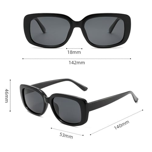 willochra Fashion Retro Small Square Sunglasses Women Shades UV400 Vintage Popular Y2K Rectangular Oval Sun Glasses ﻿﻿4