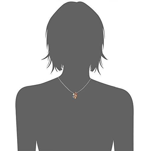 Cupimatch Titanium Stainless Steel 2 Pcs Couple Charm Ring Pendant Necklace, His & Her Interlocking Double Rings Engraved Promise Chain Necklace4