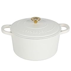 Matte Linen White w/ Gold Knob