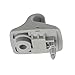 Papakesue 85235-B1000 2pcs Sun Visor Retainer Clip Holder Hook Support Fastener Bracket Grey Compatible with H-yundai E-lantra S-onata Getz 2017-2023