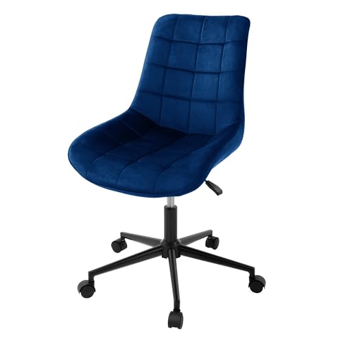 ML Design Silla de Oficina Azul Asiento