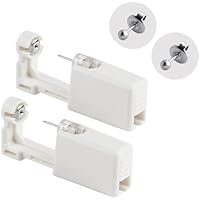 ILLUVA 2 Piezas Pistolas para Piercing Oreja Desechables,