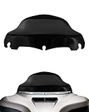 9' Motorcycle Batwing Fairing Windshield Windscreen Fit For Harley FLHT FLHTK FLHX Touring Electra Trike Street Glide Ultra Limited CVO 2014 2015 2016 2017 2018 2019 2020 2021 2022 2023 2024 Black