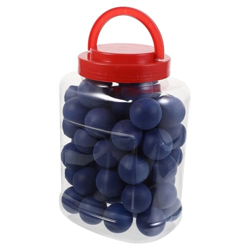KICHOUSE 60 Pack 40mm Pong Balls Table Tennis Balls for Sports Enthusiasts Plastic Easy to Carry Great for Levels Random