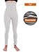 N&J High Waist Fleece Lined Thick Tummy-Compression Brushed Leggings One Size (S/M/L)