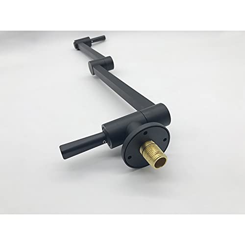 Robinet d'évier à montage mu avec bras oscillants pliants pour eau froide - 7