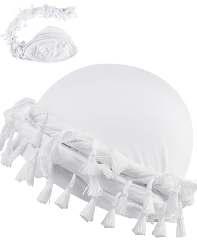 Image of Satin Lined Halo Turban for Men Women Vintage Head Wraps Beanies Sleep Cap Turban Durag for Locs Dreadlocks