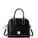 Dooney & Bourke Handbag, Saffiano Satchel - Black