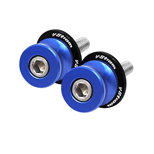 Qiilu Motorrad Schwingen Spool Sliders - 2 Stück CNC Aluminium - 6mm Für Alle Modelle