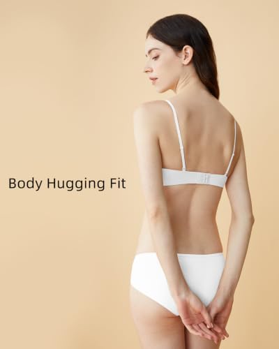 Image of Organic Cotton Bra Super Soft Wireless Bra for Women