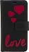 Produktbild Peter Jäckel URBAN Style Book & Cover Love für Samsung J330 Galaxy J3 (2017) Black