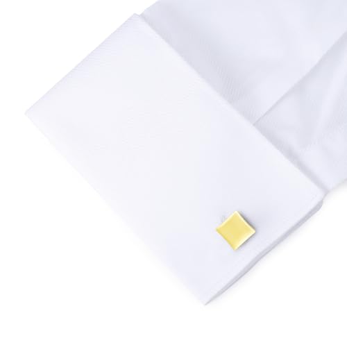 Mancuernillas cuadradas HONEY BEAR para camisa de hombre miniatura 4