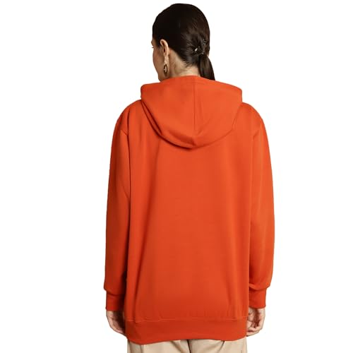 Image of Mack Jonney Printed Hooded Cotton Fleece Sweatshirt for Women (Pack of 2)-MACK50840