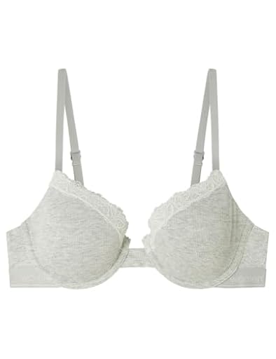 Women´secret Sujetador Clásico BEAUTIFUL Algodón Gris, 90B | Ya disponible en tu tienda friki favorita! En mundofriki.es!