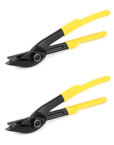 Qwork WD5865 Strapping Cutter, Strapping Up To 13/16 Inch Width And 0.05 Inch Thickness cover