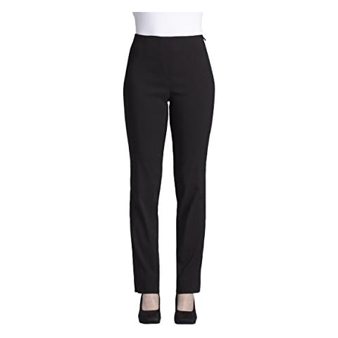 Robell Women's Bengaline Stretch Trousers - Black Cover