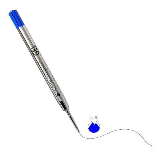 Image of Monteverde Capless Gel Refill (to fit Parker), 0.5 mm Extra Fine Needle Point, Blue