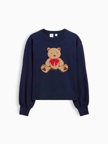 Image of Gap Girls' Intarsia Sweater