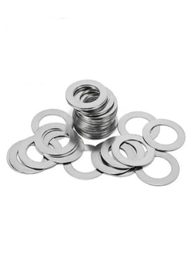 Mdingbao-シールワッシャー M3-M30 Thin Shim Thickness 0.1mm Stainless Steel Flat Washer Ultra Thin Gasket High Precision Adjusting Gasket