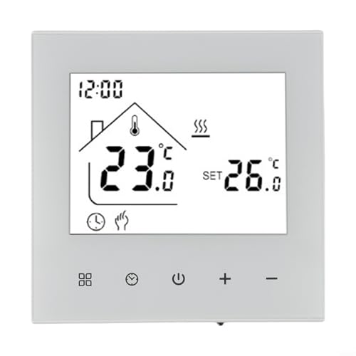 Panneau de commande de chauffage au sol électrique avec thermostat programmable - 2