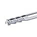 SpeTool 1/4 End Mill for Aluminum 3 Flutes CNC Spiral Router Bit for Aluminum Cut Non-Ferrous Metal Upcut 2.5 inches Long