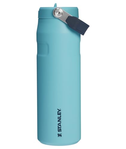 Image of Stanley IceFlow Flip Straw 2.0 Water Bottle 24 oz | Built-In Straw for Travel and Sports | Lightweight and Leak Resistant | Insulated Stainless Steel | BPA-Free | Agave