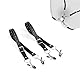 Schamlippenspreizer Frauen, Nippelklemmen Brustwarzen Sex, mit Leder Gürtel Geteiltem Bein, WUUDOA Vagina Spreizer, Schamlippen Klemmen Frauen, Nipple Clamps Set, BDSMS Sex Spielzeug für Paare